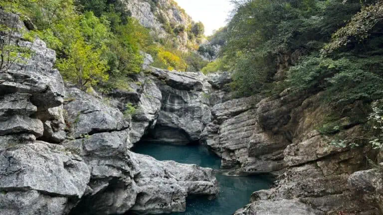 From Tirana: Hiking to Pellumbas Cave